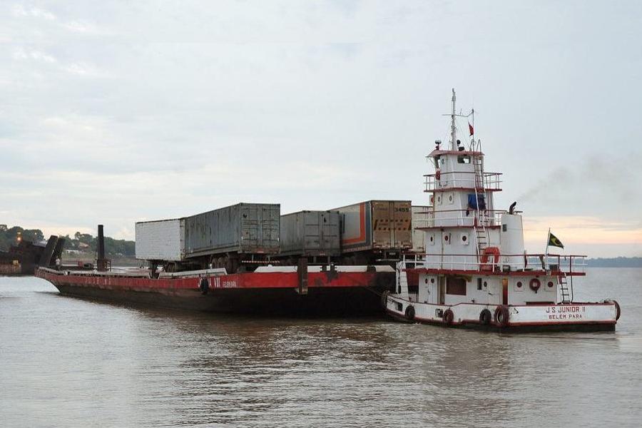 Transporte de Cargas e Veículos em Balsas Belém x Macapá x Belém